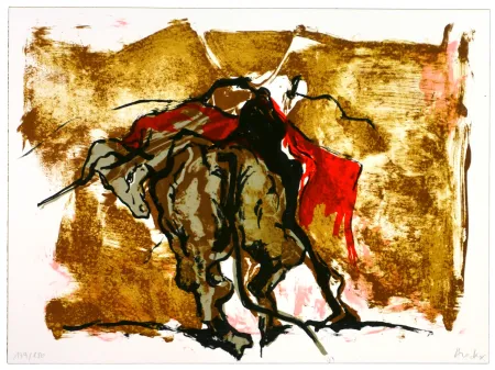 Litografia Arickx - La lidia d’Aricks 10