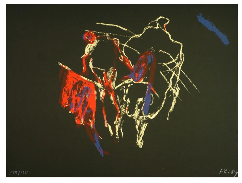 Litografia Arickx - La lidia d’Aricks 3