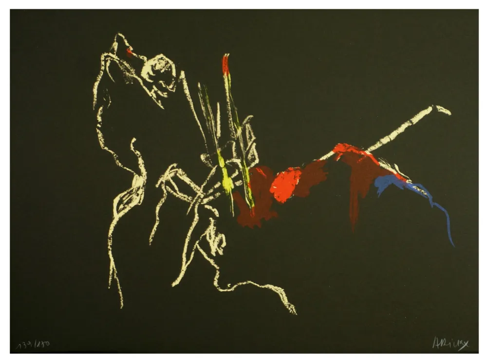 Litografia Arickx - La lidia d’Aricks 7