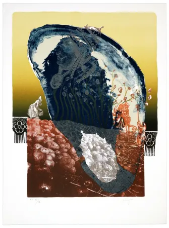 Litografia Aritza - Le chant de patatas