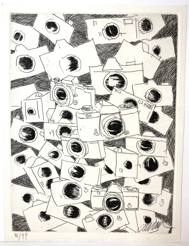 Acquaforte Arman - Accumulations 