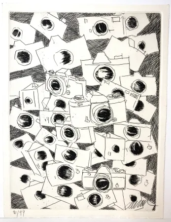 Acquaforte Arman - Accumulations 