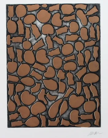 Acquatinta Arman - Bonjour Max Ernst