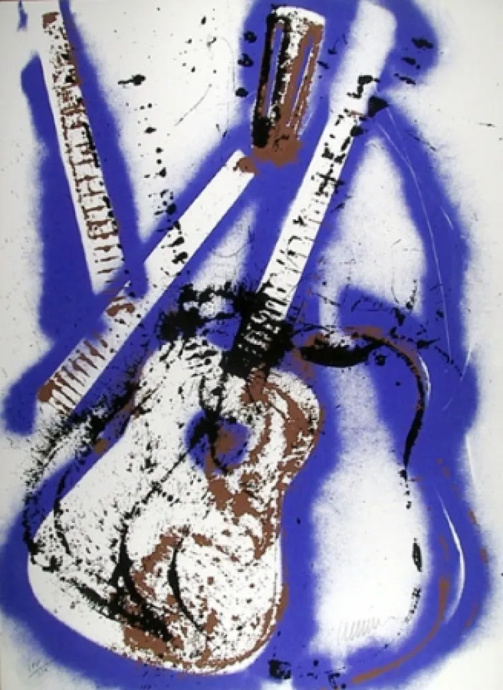 Serigrafia Arman - Flamenco