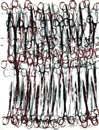 Litografia Arman - Gothic