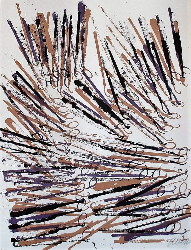 Litografia Arman - Gums Galore