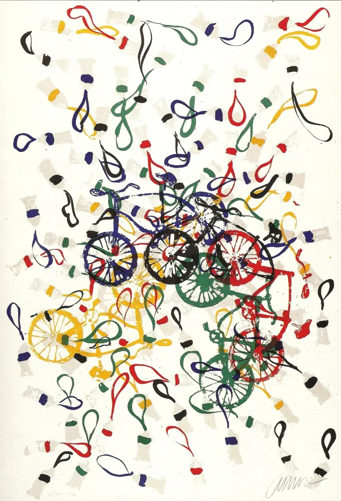 Litografia Arman - JO BARCELONE