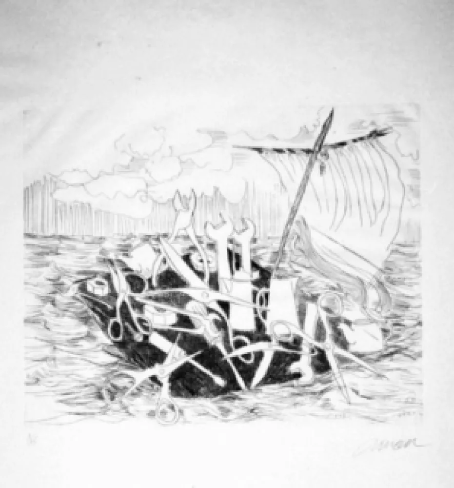 Libro Illustrato Arman - Le naufrage de Méduse