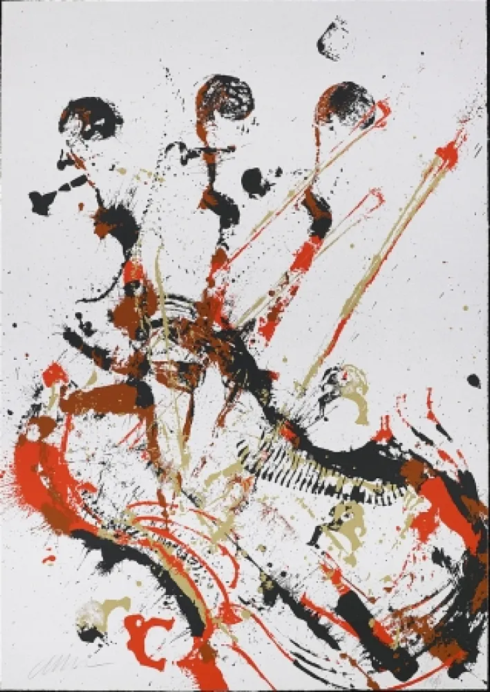 Serigrafia Arman - Melody for Strings II