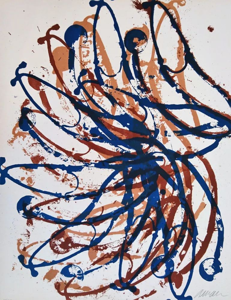 Litografia Arman - Rien ne bat plus !