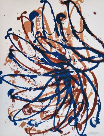 Litografia Arman - Rien ne bat plus !