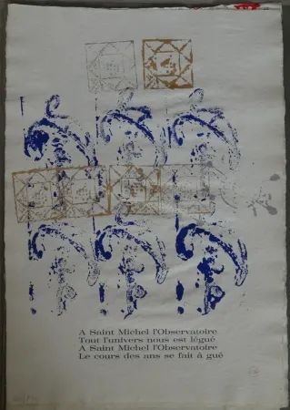 Libro Illustrato Arman - Ritournelle pour Saint Michel l'Observatoire