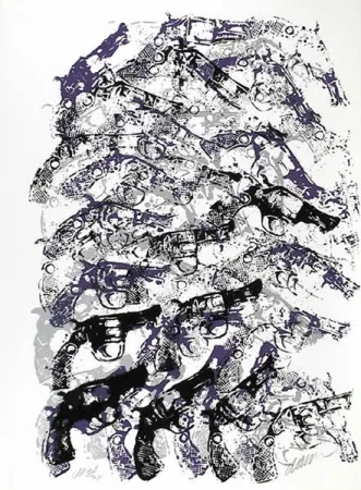 Serigrafia Arman - Royal Guns