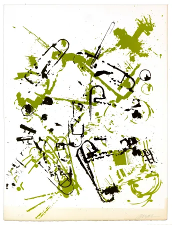 Litografia Arman - Sans titre