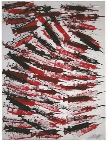 Litografia Arman - Seringues