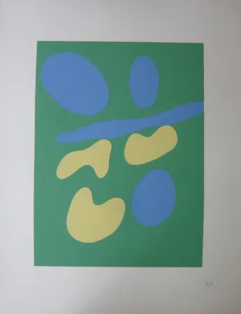 Serigrafia Arp - Composition abstraite