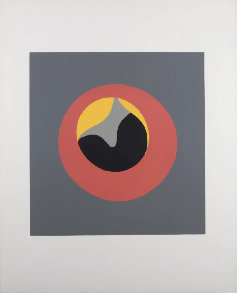 Incisione Su Legno Arp - Composition (D)