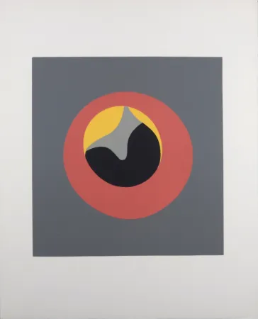 Incisione Su Legno Arp - Composition (D)