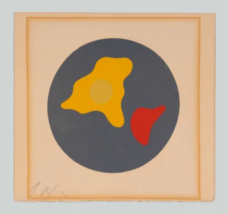 Incisione Su Legno Arp - Formen in Kreis