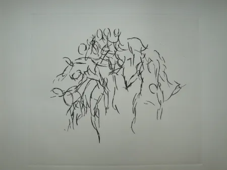 Incisione Arp - I, RUE GABRIELLE. 