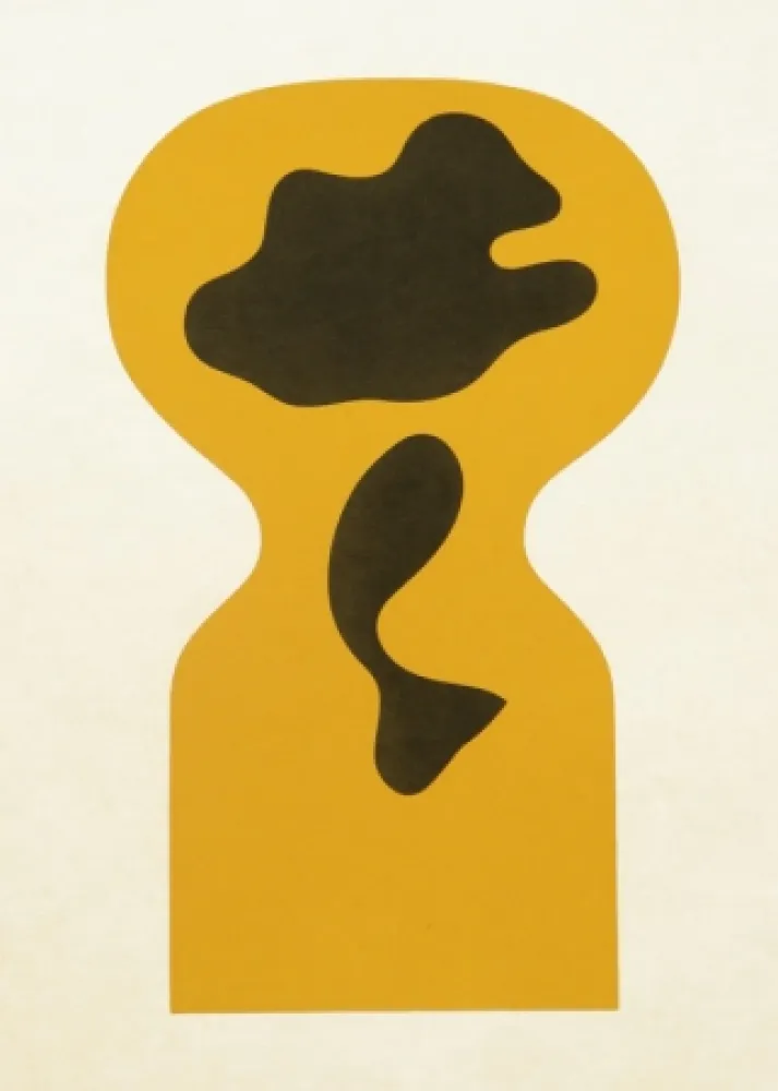 Incisione Su Legno Arp - Le Soleil Recercle 