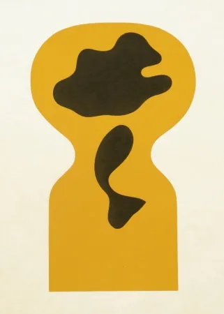 Incisione Su Legno Arp - Le Soleil Recercle 