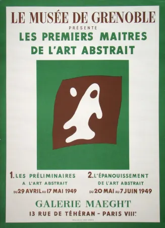 Manifesti Arp - Les premiers maîtres de l'art abstrait