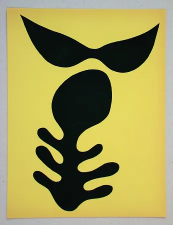 Pochoir Arp - Moustaches et Squelette