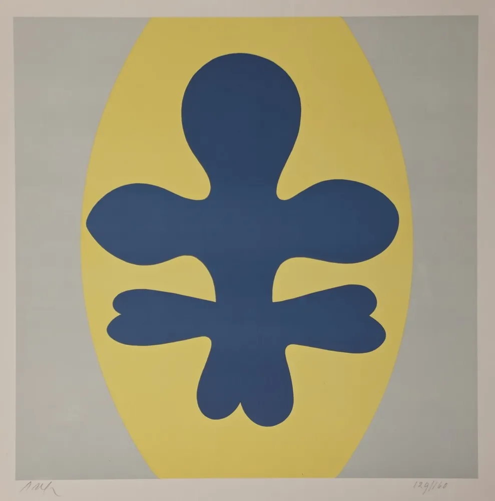 Litografia Arp - Pflanzenbild