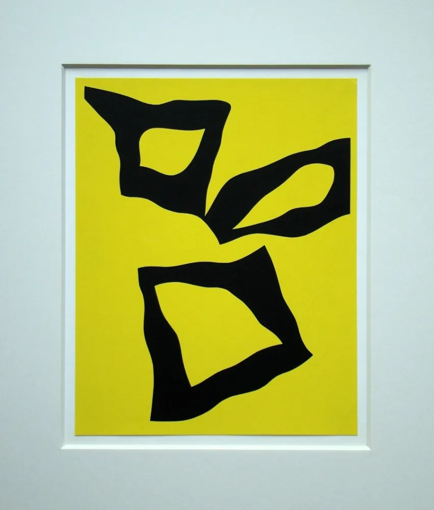 Serigrafia Arp - Placé selon les lois du hasard - 1951