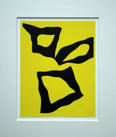 Serigrafia Arp - Placé selon les lois du hasard - 1951