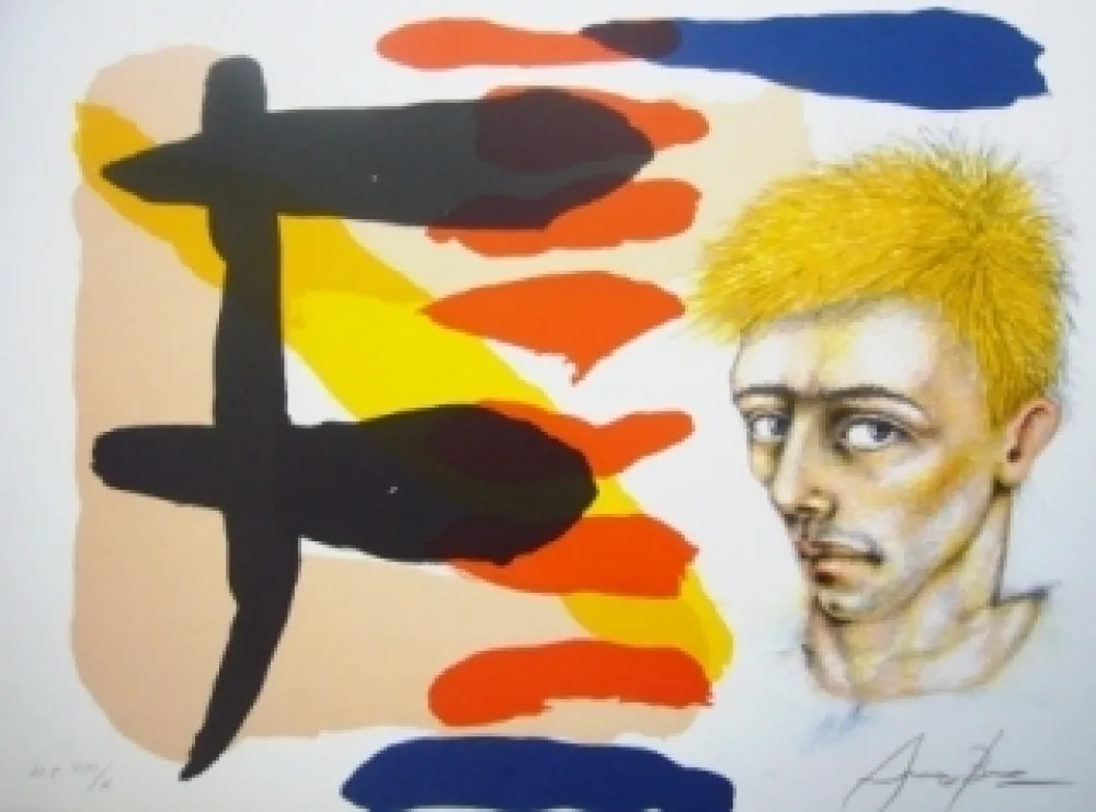 Litografia Arranz-Bravo - Sans titre