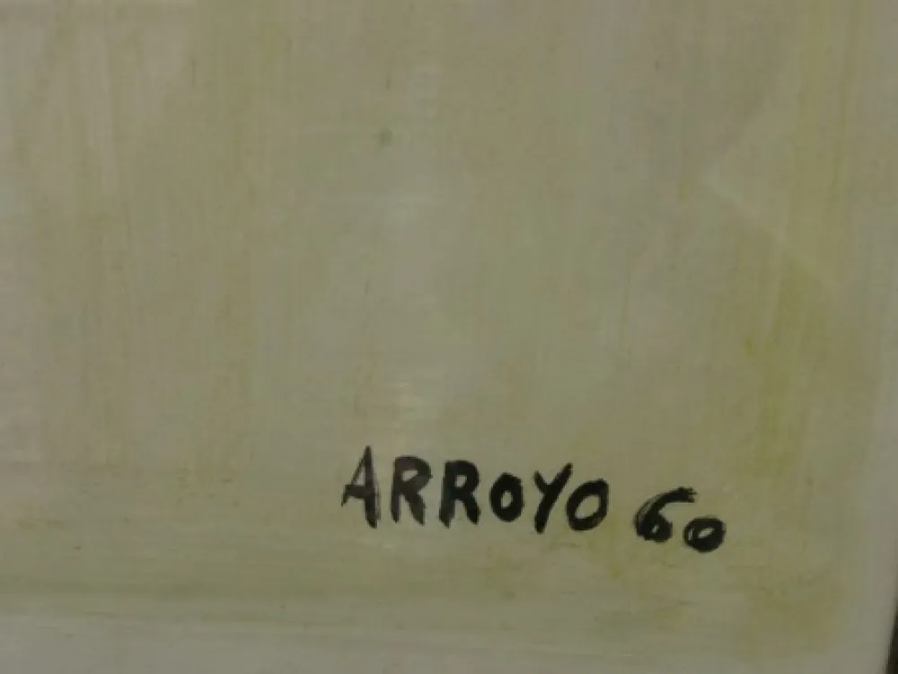 Litografia Arroyo - MATADOR (Detalle de la firma)