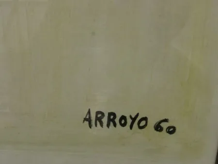 Litografia Arroyo - MATADOR (Detalle de la firma)