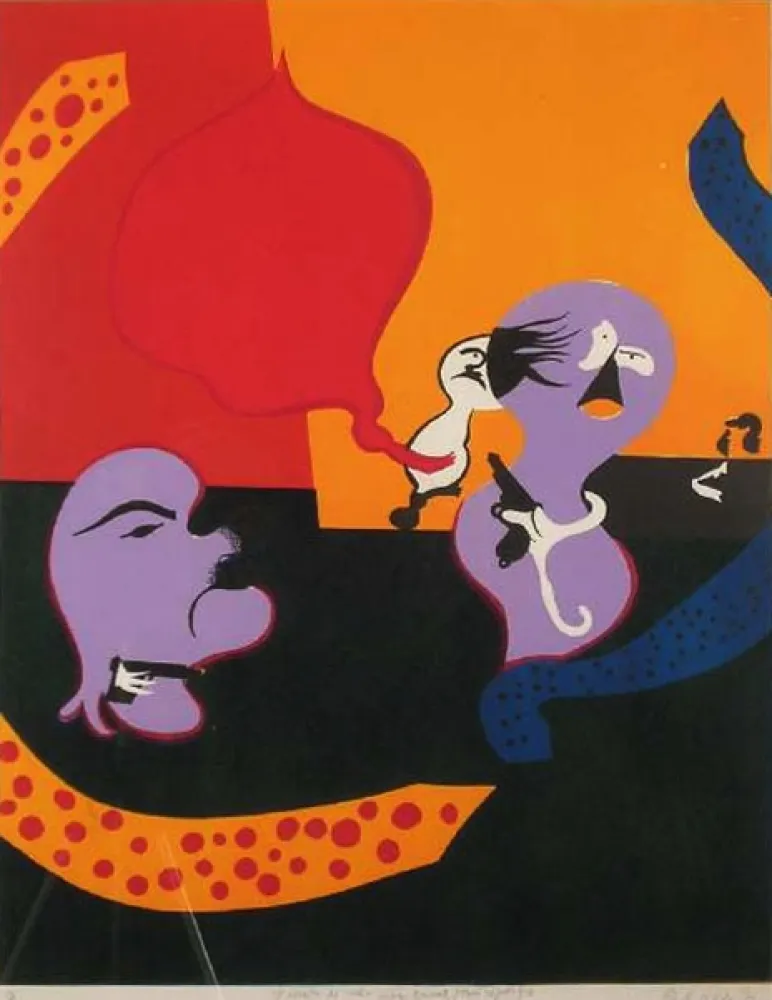 Litografia Arroyo - UNTITLED