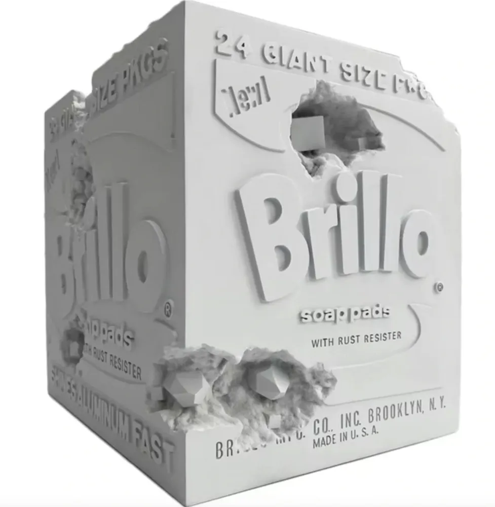 Multiplo Arsham - Eroded Brillo Box Figure