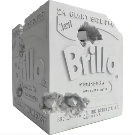 Multiplo Arsham - Eroded Brillo Box Figure