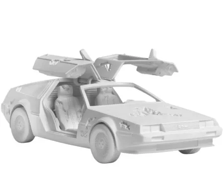 Multiplo Arsham - Eroded Delorean (white)