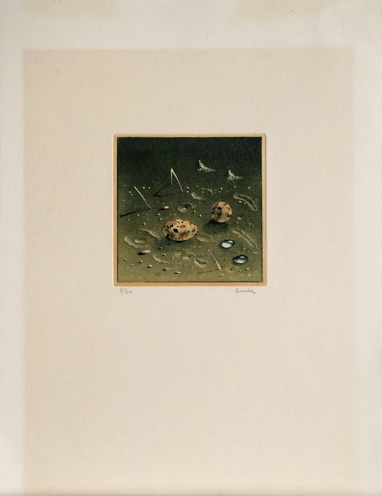 Acquatinta Asada - Composition, ca.