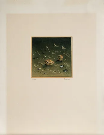 Acquatinta Asada - Composition, ca.