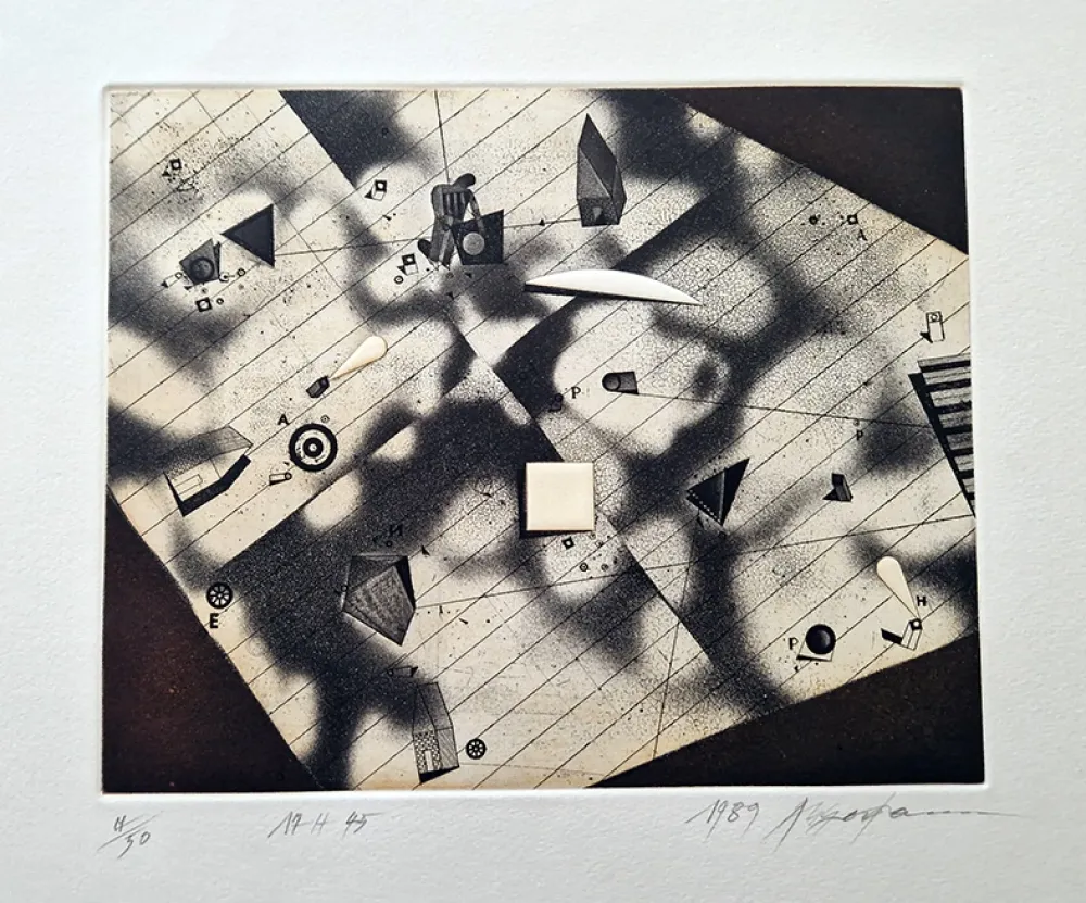 Acquaforte E Acquatinta Assadour - 17 H 45