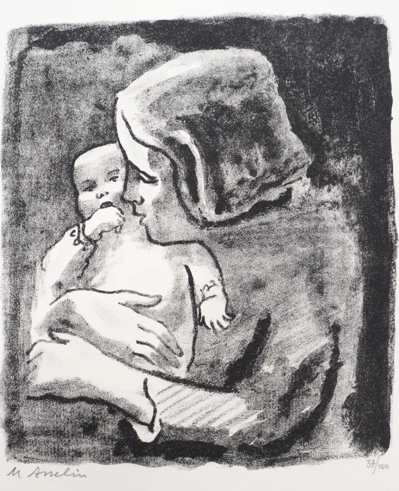 Litografia Asselin - Maternité
