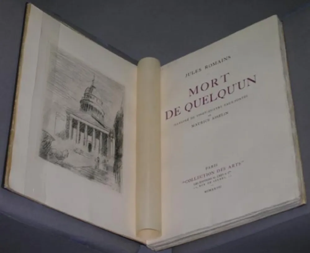 Libro Illustrato Asselin - Mort de quelqu'un