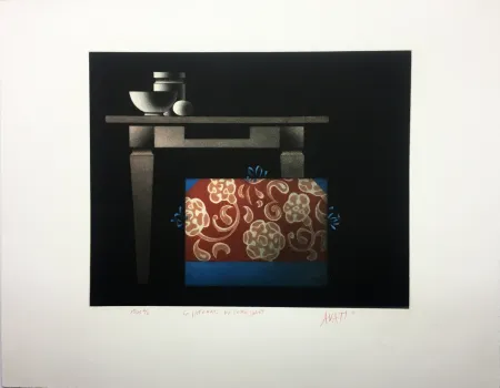 Acquatinta Avati - Le Japonais du Père Sagot (1974)