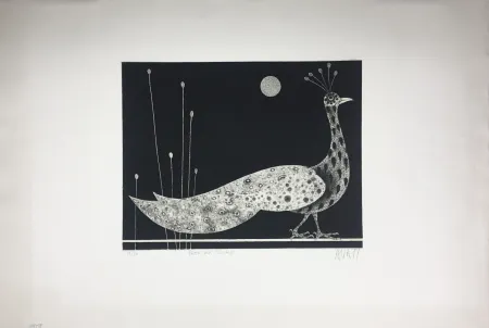 Maniera Nera Avati - PAON AUX ROSEAUX (1958)