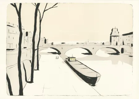 Litografia Avril - L'Aube