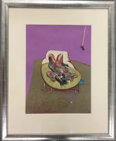 Litografia Bacon - Figure Lying