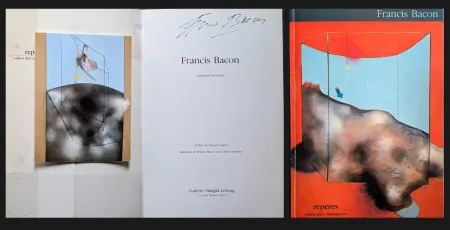 Libro Illustrato Bacon - Hand-Signed catalog - Peintures Récentes - Hand-Signed catalog with invitation, 1984