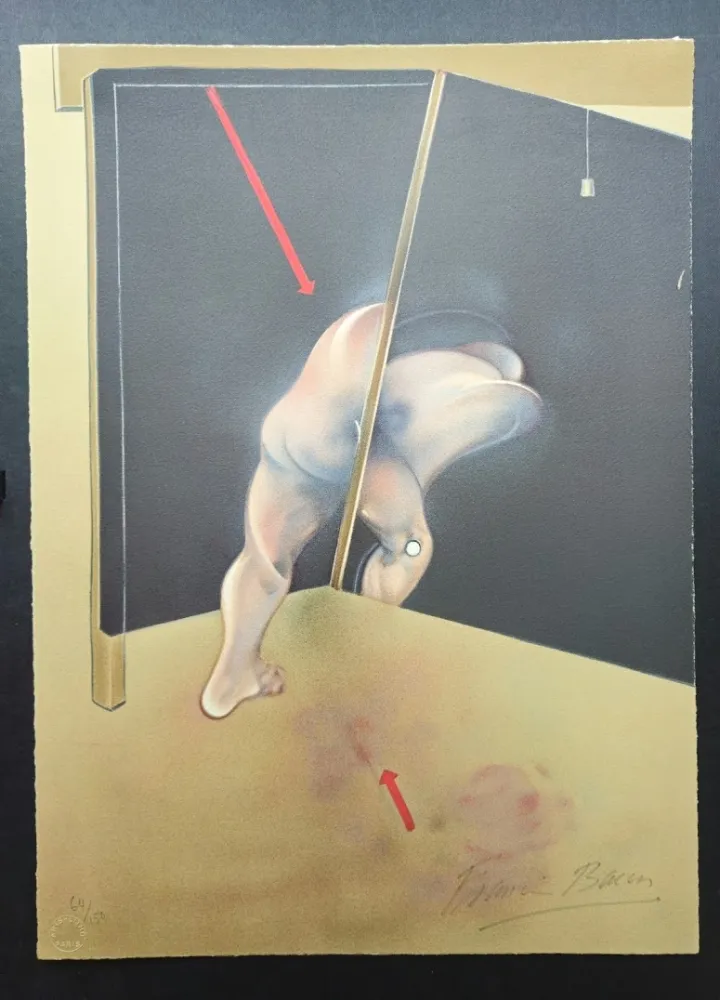 Litografia Bacon - Logique de la sensation (after Study from the Human Body 1981) 