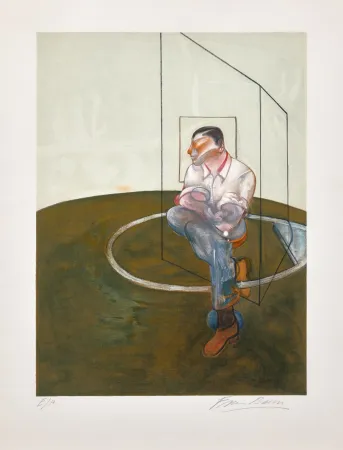 Litografia Bacon - Portrait of John Edwards